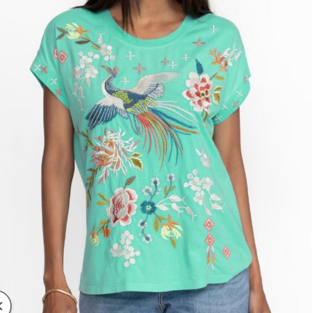 Johnny Was - Ceretti Relaxed Tee - XXL